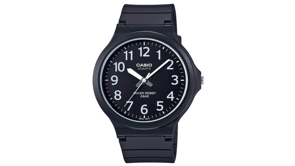 [カシオ] 腕時計 カシオ コレクション 【国内正規品】 MW-240-1BJH メンズ ブラック
